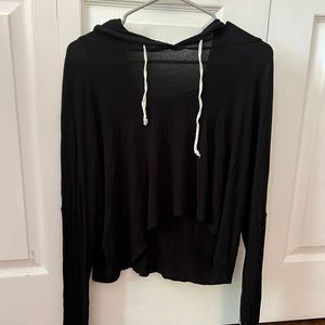Thin coverup sweatshirt